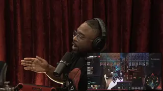 Brian Simpson, guest on the Joe Rogan podcast, explains to Joe Rogan about the intricacies of Valve's Deadlock.