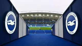 An inside view of the Brighton stadium