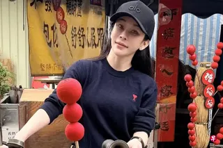 温岚健康出状况目前在加护病房留医。 （取自温岚IG）