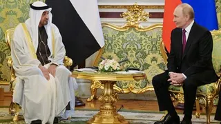 Russian, UAE presidents discuss Iran war, Middle East
