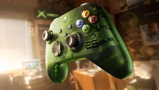 The Xbox X25 special edition controller.