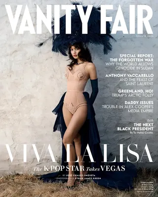 Lisa登上《Vanity Fair》封面人物。翻攝IG@lalalalisa_m